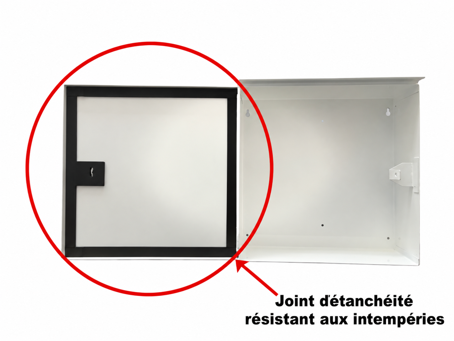 Joint d’étanchéité de la boîte sans autocollant
